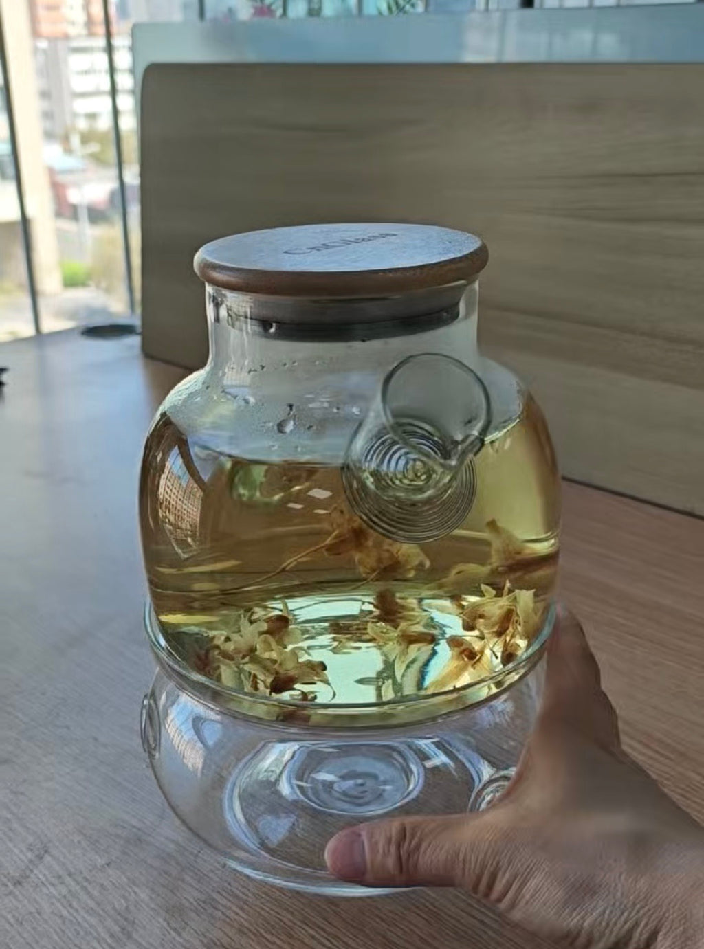 The Bloom Ritual Glass Teapot Set (900ml)